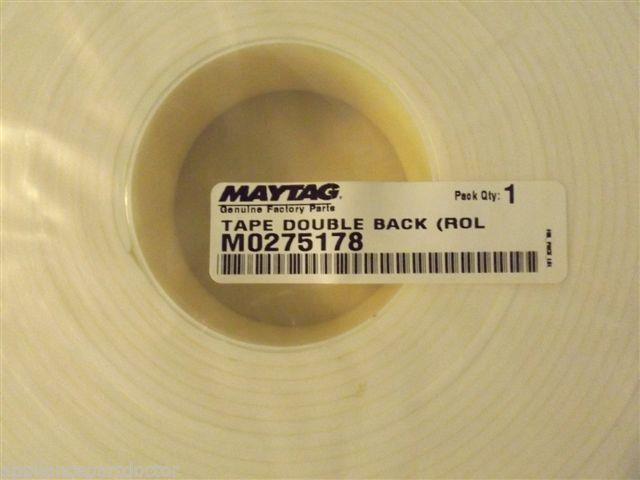 KENMORE JENN AIR REFRIGERATOR M0275178 Tape Double Back (roll) NEW IN BOX KENMORE JENN AIR REFRIGERATOR M0275178 Tape Double Back (roll) NEW IN BOX